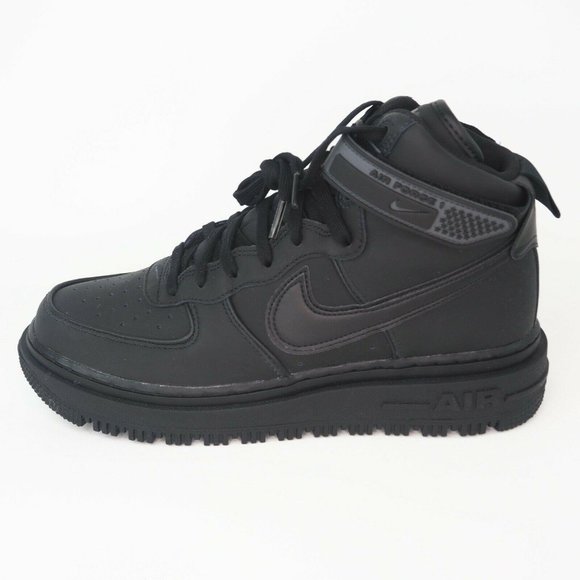 Nike Air Force 1 Boot Black Anthracite Men’s Shoes - Picture 3 of 12